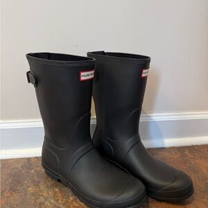 Hunter Black Rain Boots